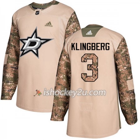 Mænd NHL Dallas Stars Trøje John Klingberg 3 Adidas 2017-2018 Camo Veterans Day Practice Authentic Mænd NHL Dallas Stars Trøje John Klingberg 3 Adidas 2017-2018 Camo Veterans Day Practice Authentic